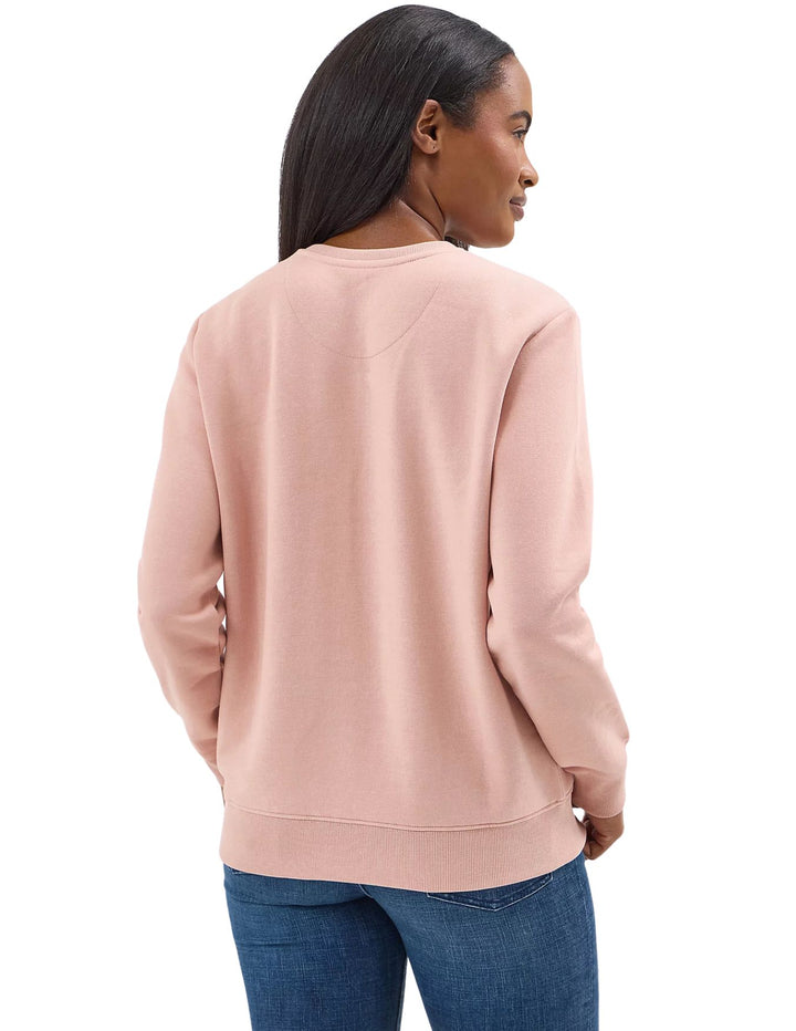 Wrangler Womens Misty Rose Sweatshirt