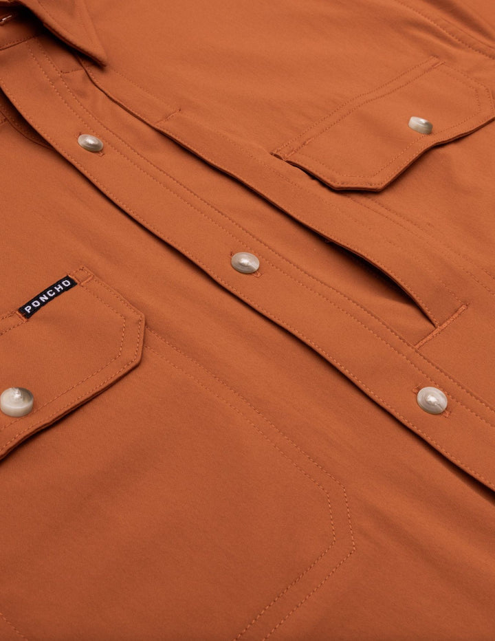 Poncho Mens The Smokey Short Sleeve Shirt