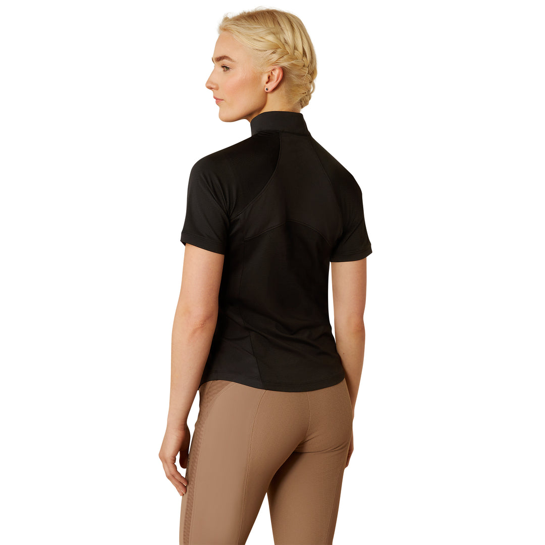 Ariat Womens Black Soquel 1/4 Zip Baselayer