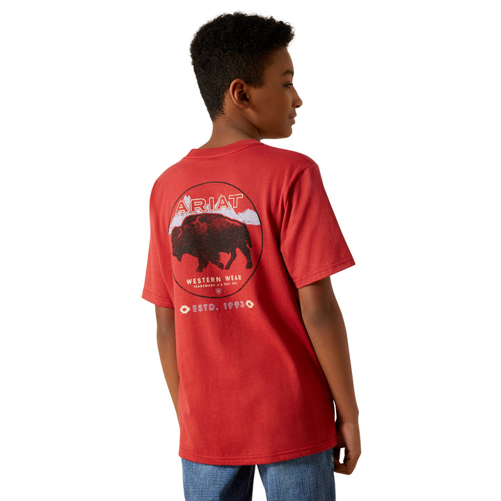 Ariat Boys Patriot Buffalo Coin T-Shirt
