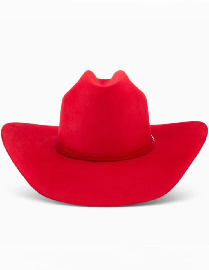 Resistol Womens Candy Red Felt Cowboy Hat