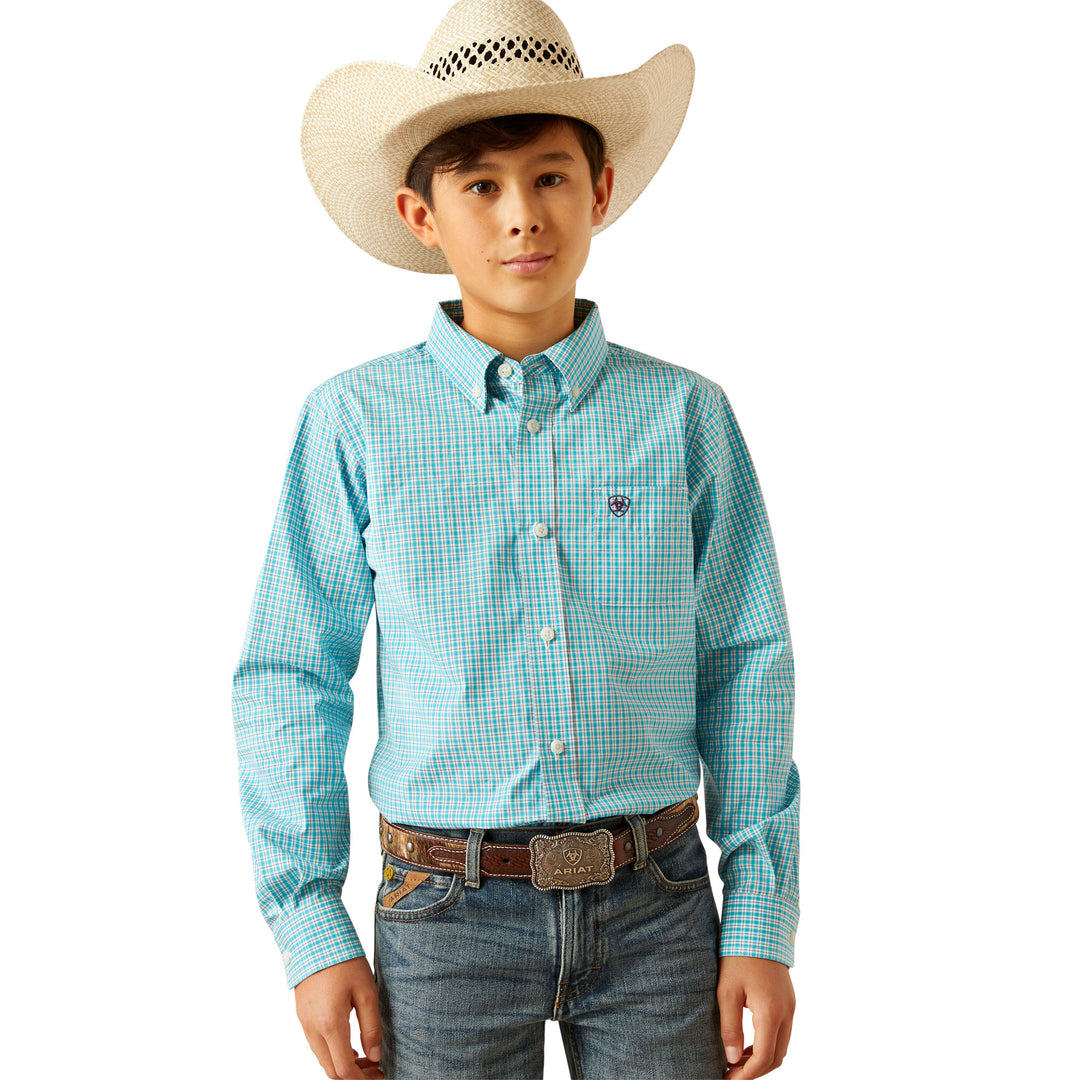 Ariat Boys Pro Wilmer Long Sleeve Shirt