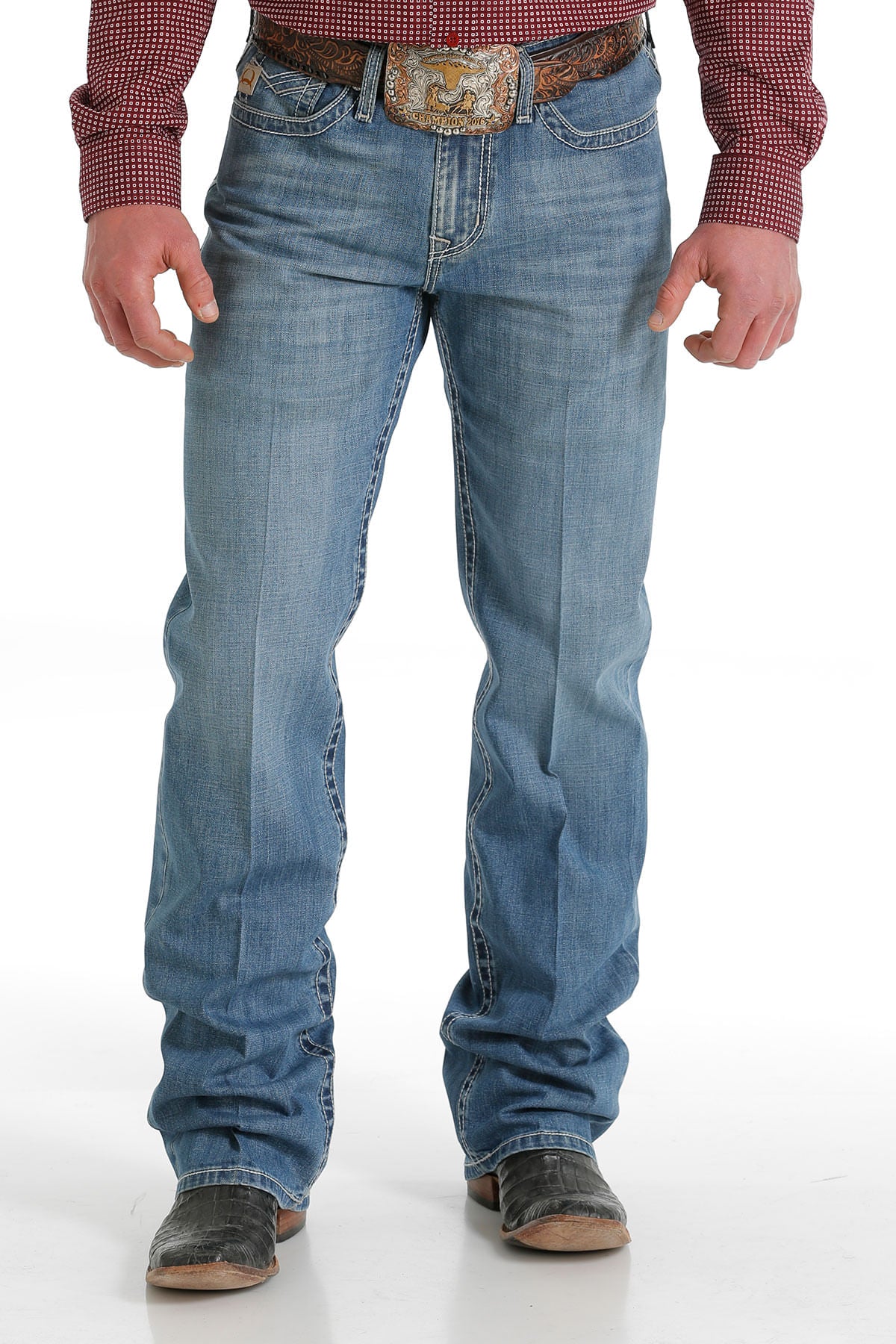 Cinch Mens Grant Medium Stonewash Jeans – Texas Boot Company
