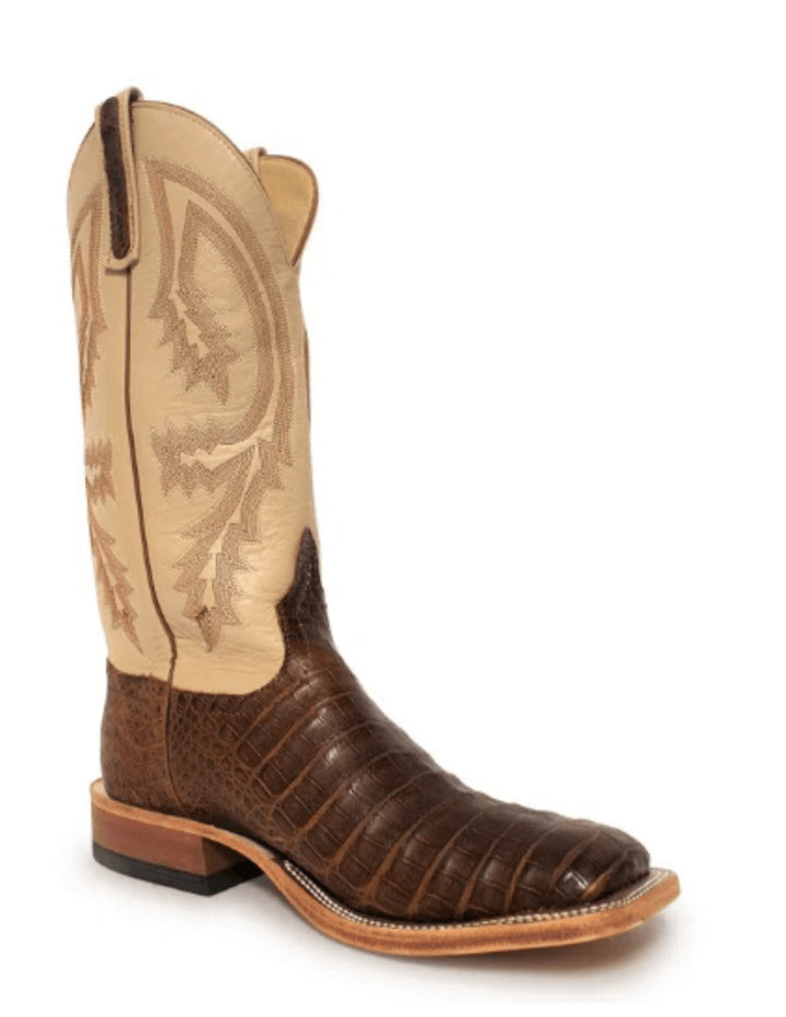 Anderson Bean Womens Post Oak Caiman Belly Boots