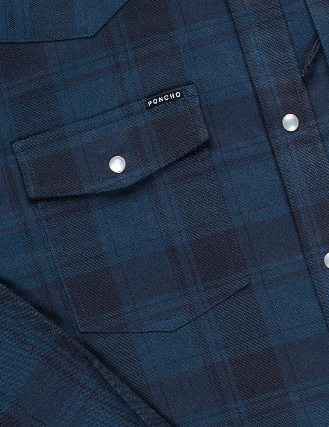 Poncho Mens The Powder River Long Sleeve Shirt