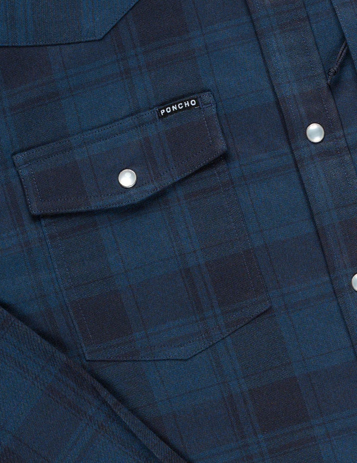 Poncho Mens The Powder River Long Sleeve Shirt