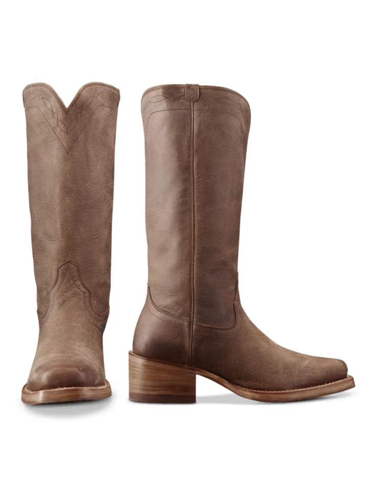 Tecovas Womens The Charlie Cafe Goat Boots