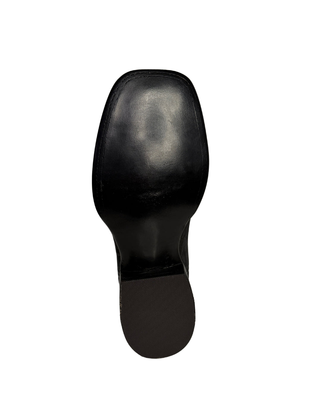 Mens Black Jack Black Square Toe Elephant Boots