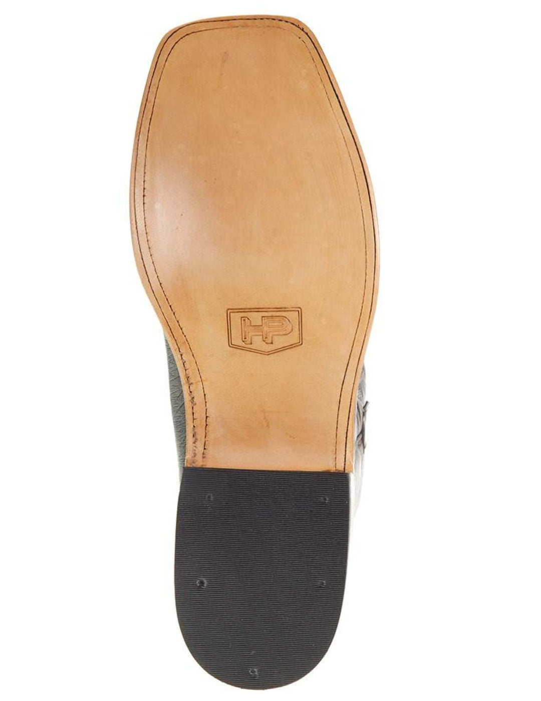 Horse Power Mens Black Smooth Ostrich Boots