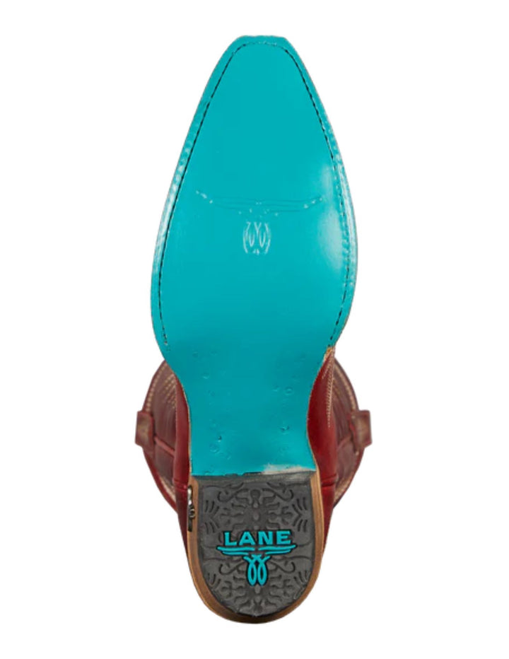 Lane Womens Lexington Smoldering Ruby Boots