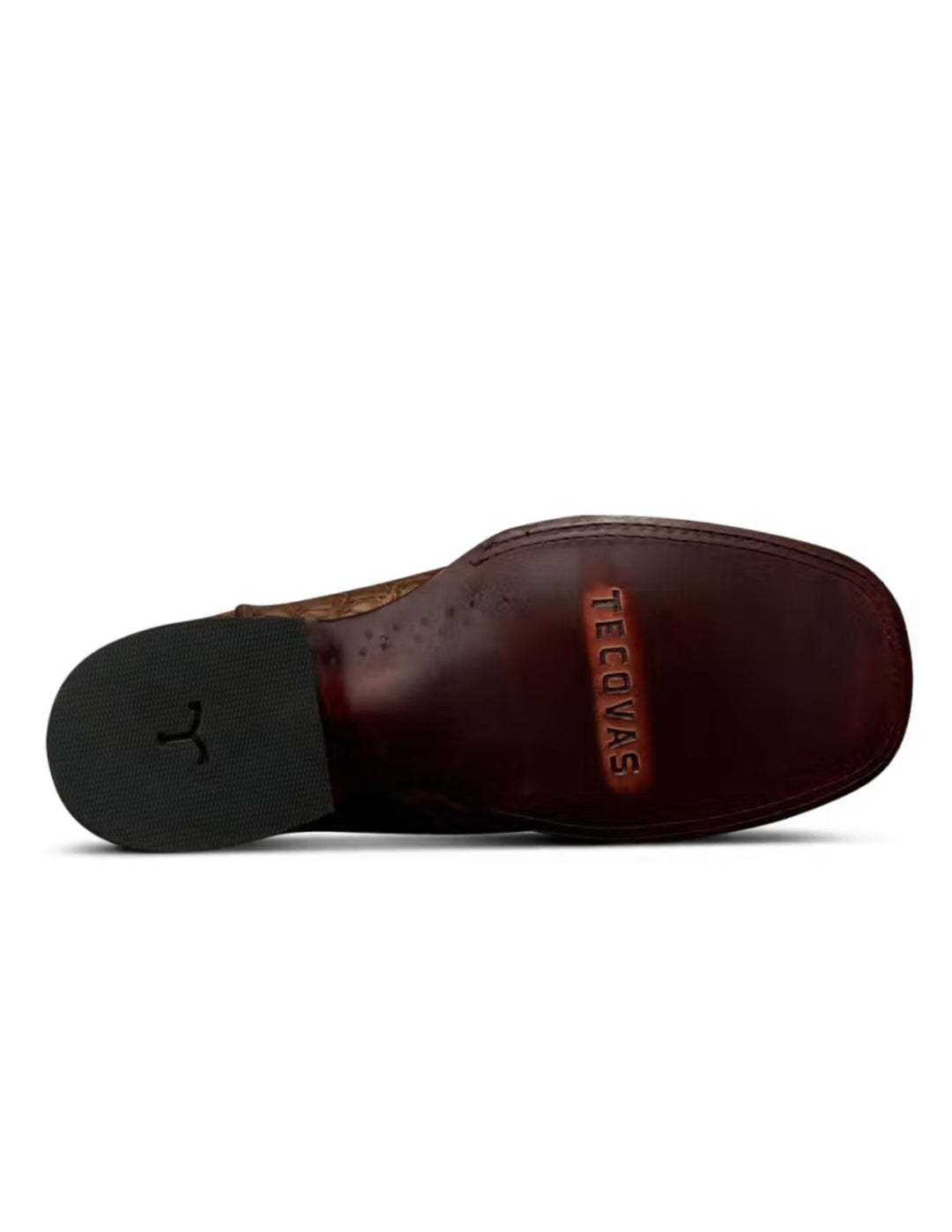 Tecovas Mens The William Toffee Navy Caiman Boots