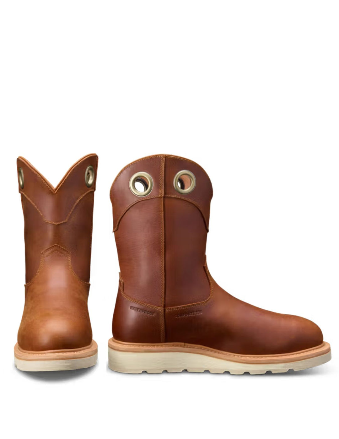 Tecovas Mens LongHaul Waterproof Roper Composite Toe Work Boots