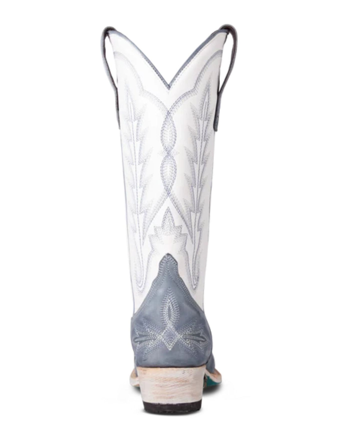 Lane Womens Lexington Washed Denim Boots