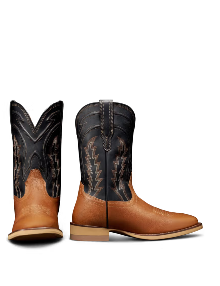 Tecovas Boys The Doc Tan Bison Boots