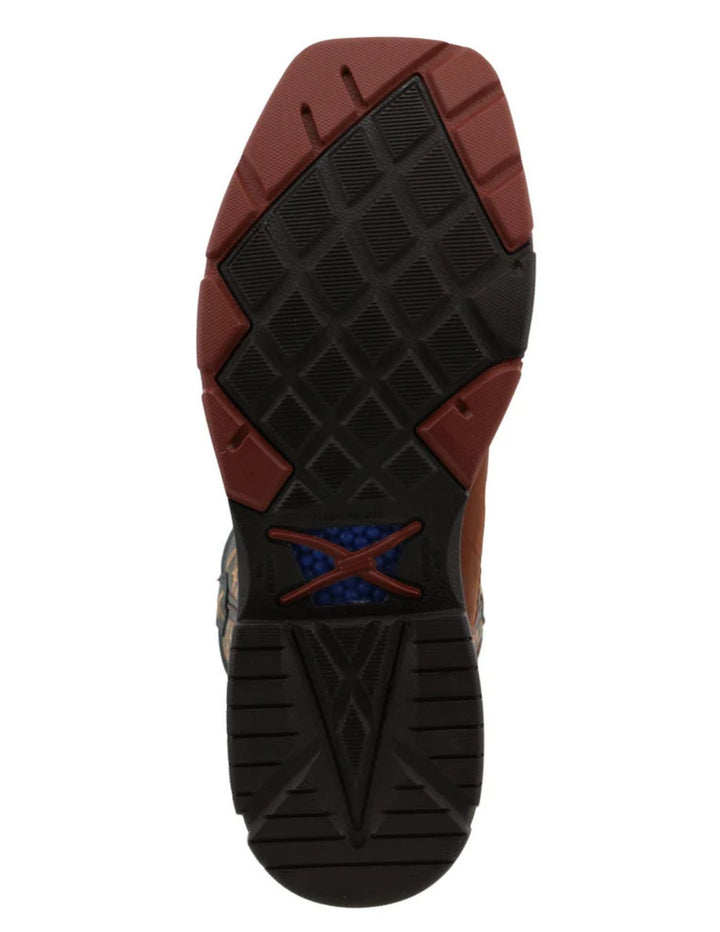 Twisted X Mens Soft Toe 12" Western Work Boots