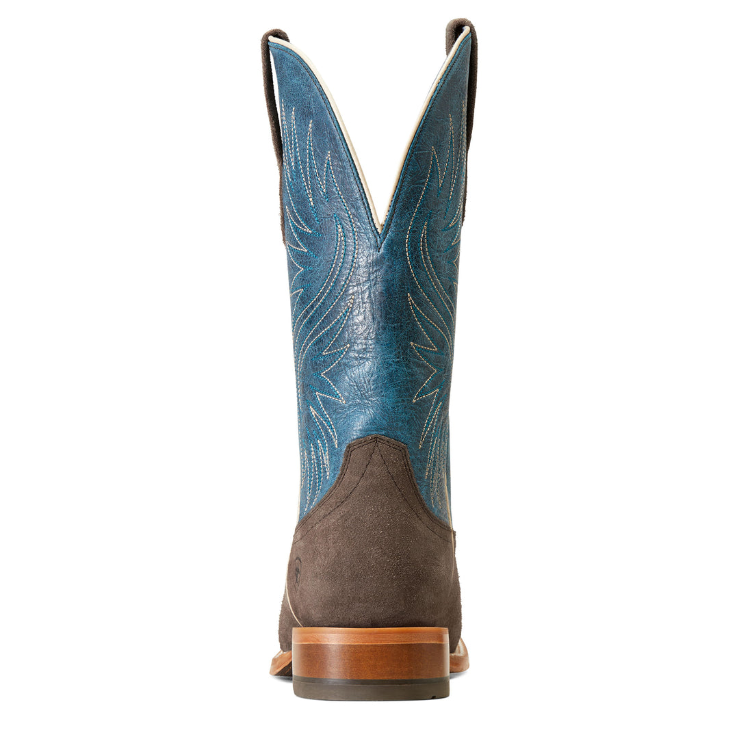 Ariat Mens Circuit Rockridge Smokey Roughout Western Boots