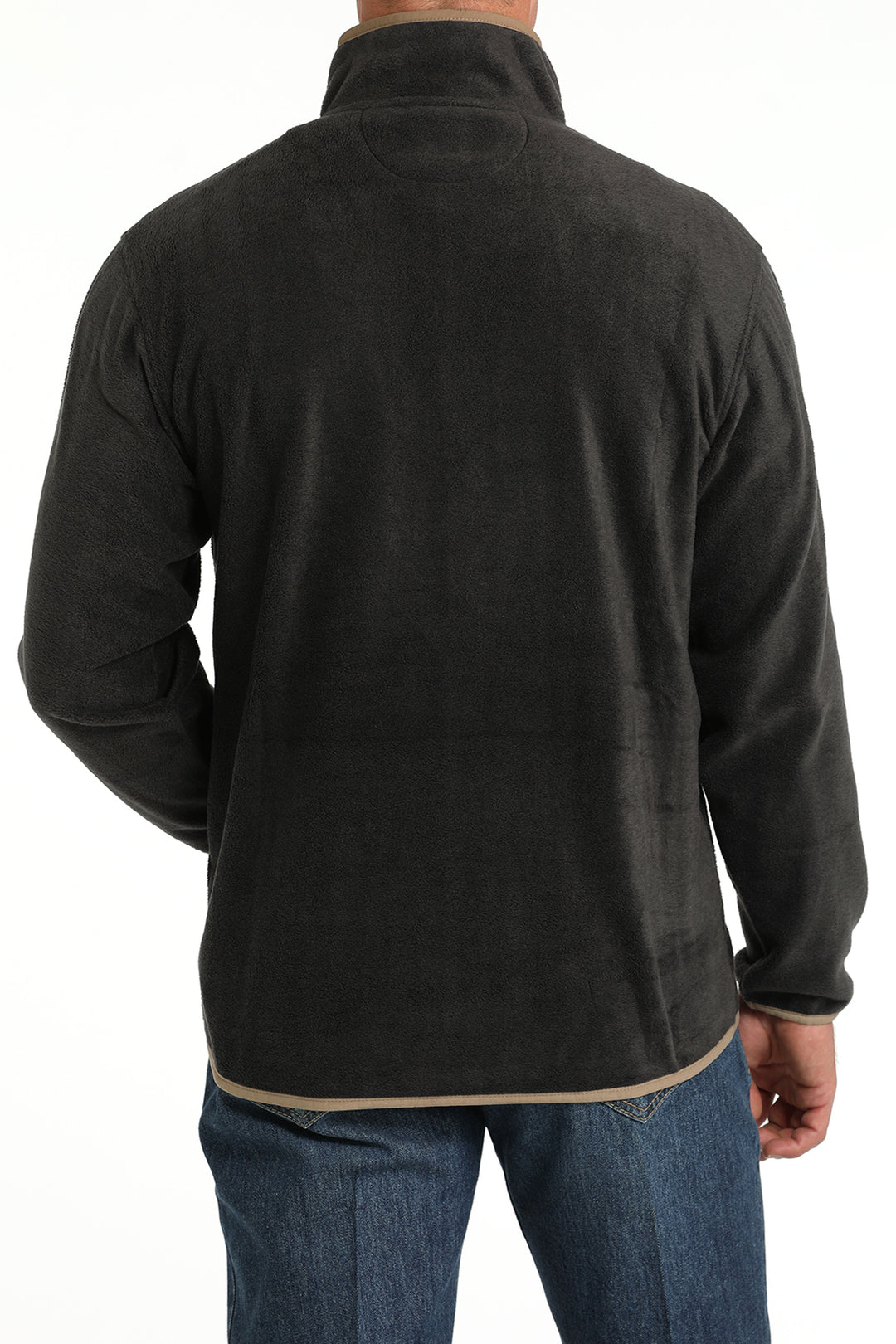 Cinch Men's Charcoal Fleece Pullover