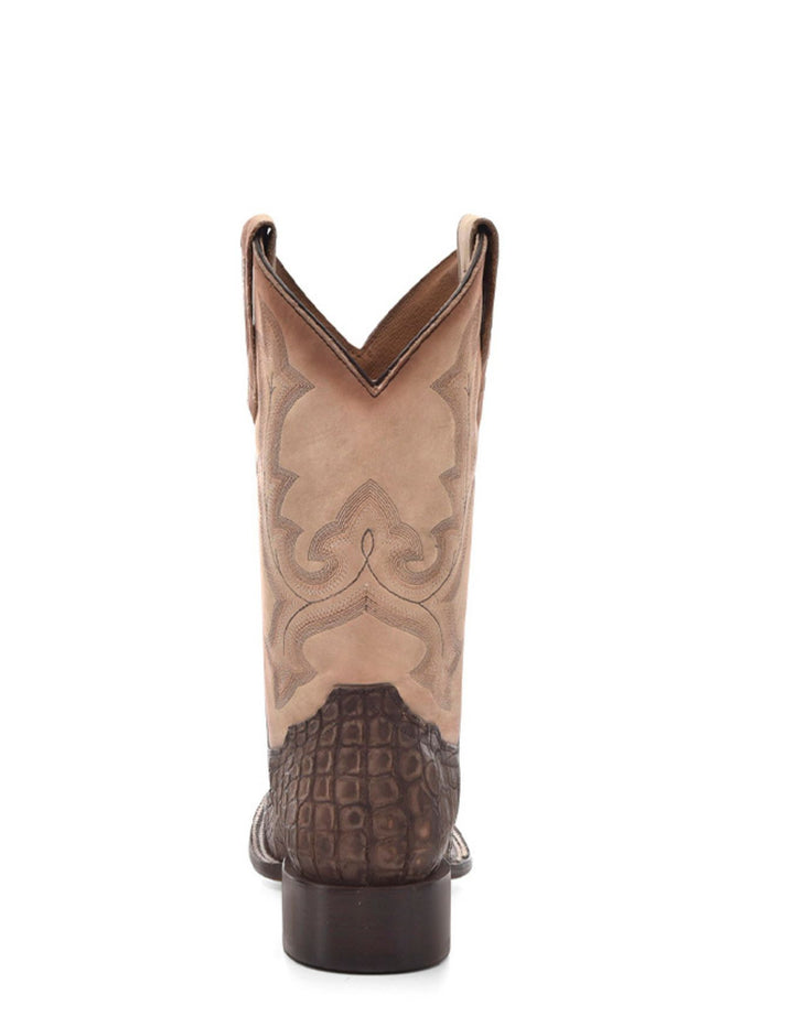 Corral Mens Capuchino Sand Alligator Boots