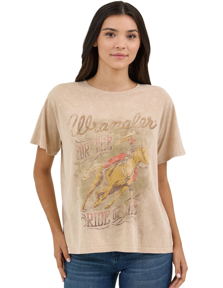 Wrangler Womens Ride of Life T-Shirt