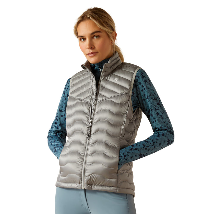 Ariat Womens Grey Ideal Down Vest