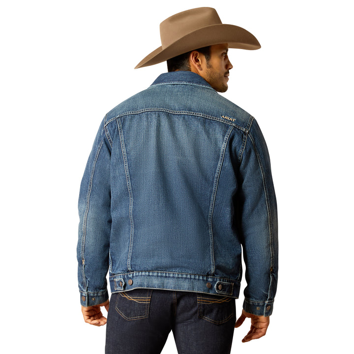 Ariat Mens Blanket Lined Trucker Denim Jacket