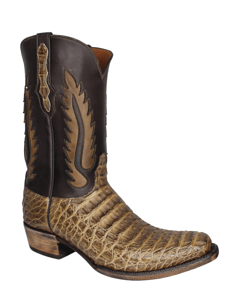 Black Jack Mens Tiger Eye Hornback Boots