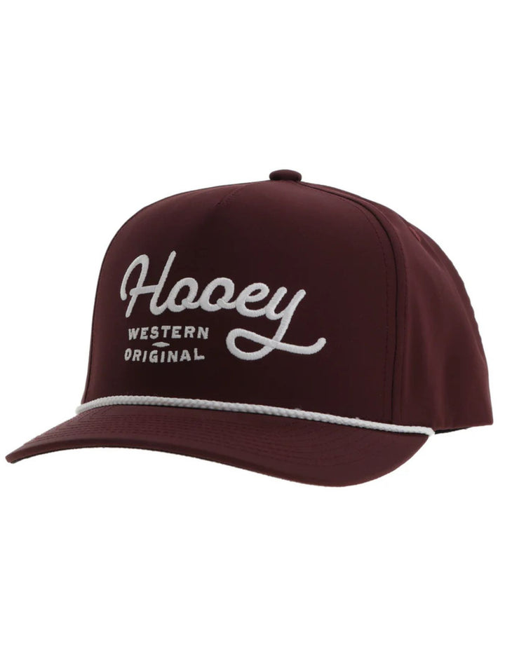 Hooey Mens Maroon Trucker Hat