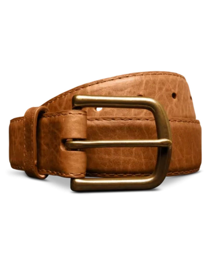 Tecovas Mens Tan Bison Belt