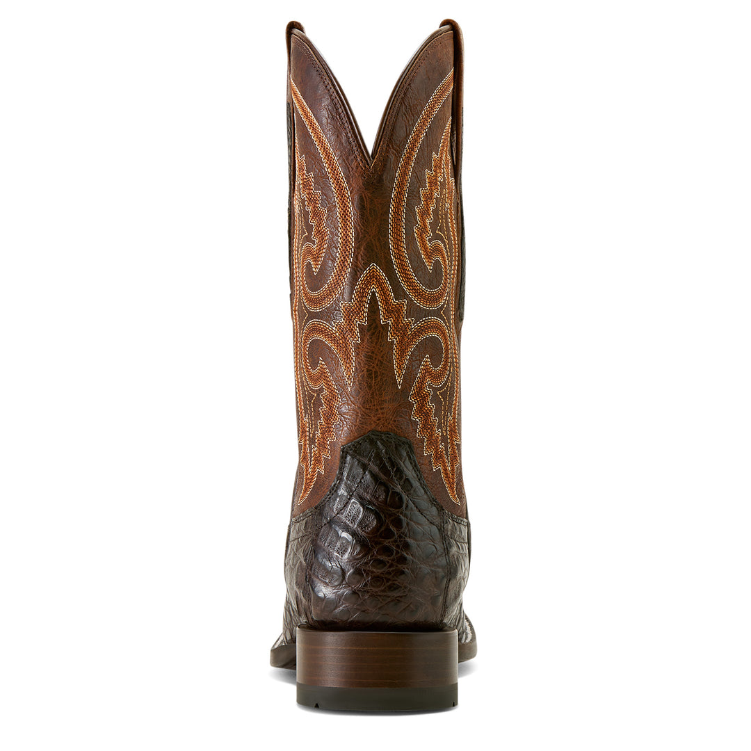 Ariat Mens Classic Callen Chocolate Caiman Belly Boots