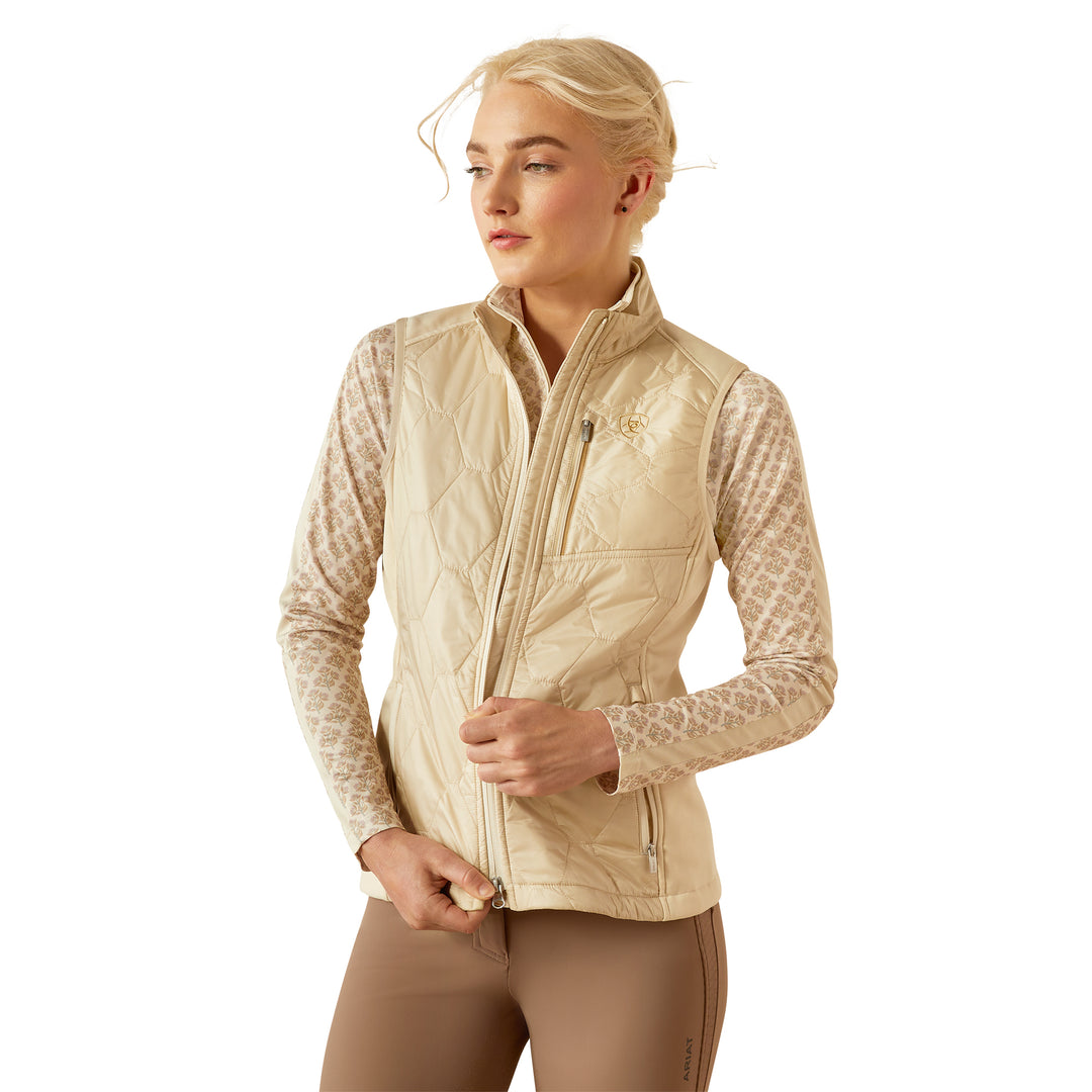 Ariat Womens Cream Fusion Insulated Vest