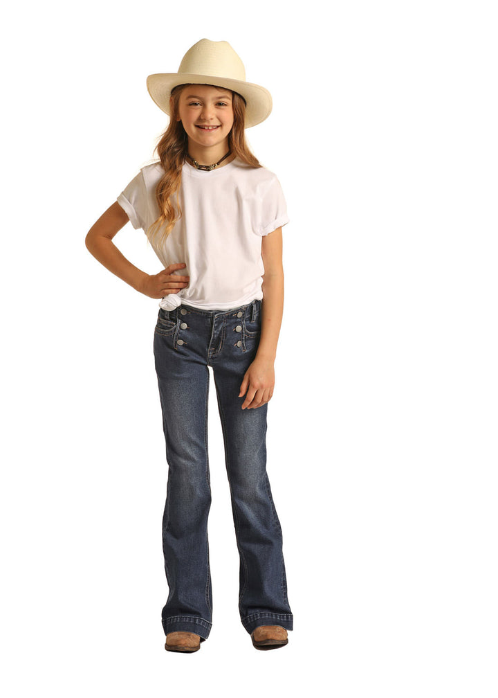 Panhandle Slim Kids Girls Trouser Jeans