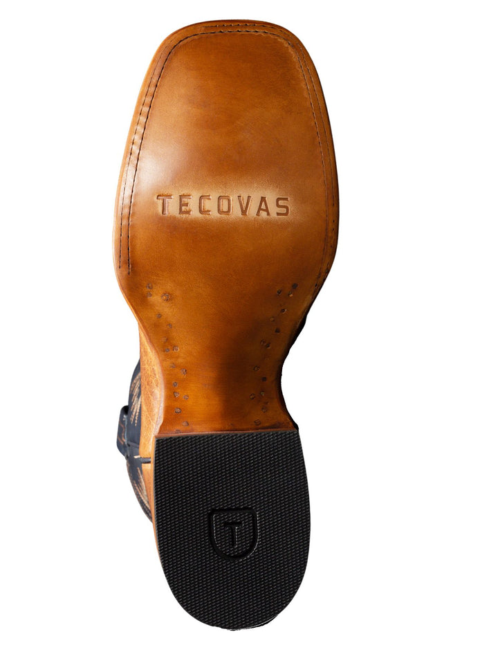 Tecovas Mens The Doc Tan Bison Boots