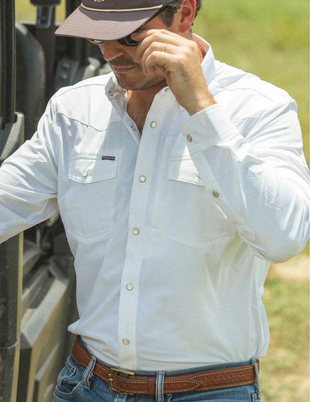 poncho dress shirts Poncho Button Down