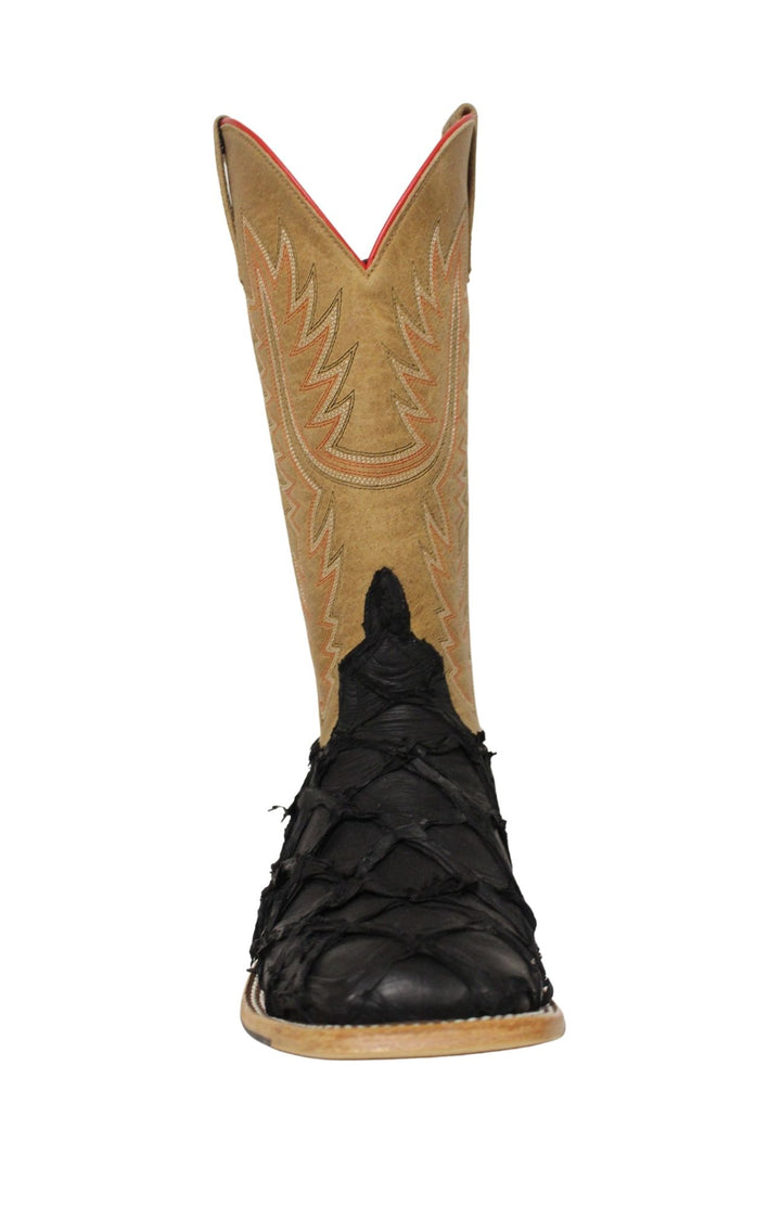 Horse Power Top Hand Mens Black Bass Boots