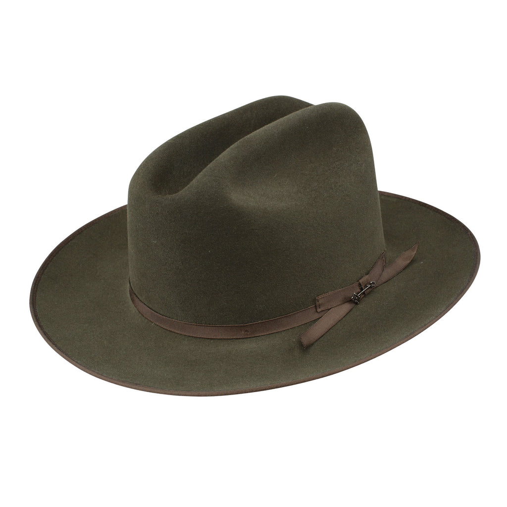 I*e様 ステットソン　ピュアビーバー　ライトオリーブ　STETSON　KENT Stetson Mens 6X Open Road Sage Felt Hat – Texas Boot Company