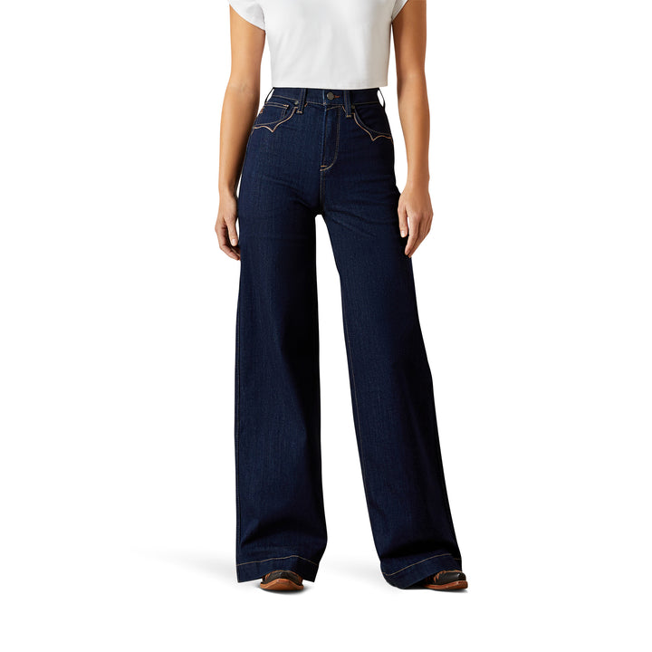 Ariat Womens Ultra High Rise Veronica Wide Leg Jeans