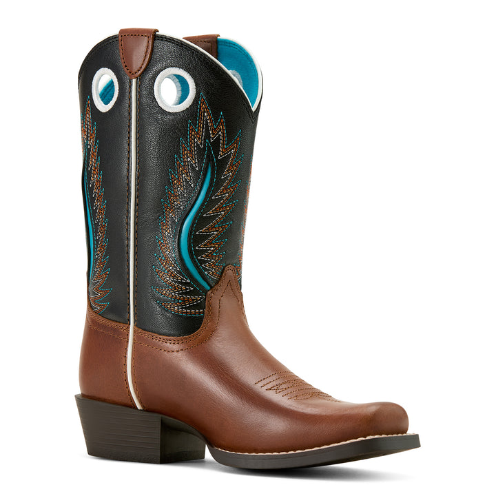 Ariat Kids Brown Futurity Fort Worth Western Boots