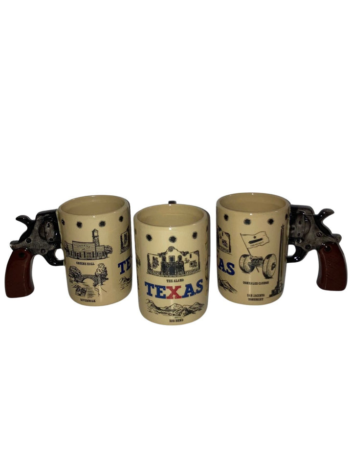Texas Vintage Gun Mug