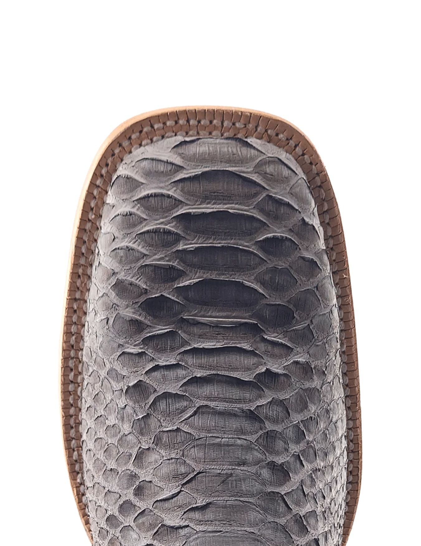 WAREHOUSE スカジャン R. Watson Mens Grey Sueded Python Boots – Texas Boot Company