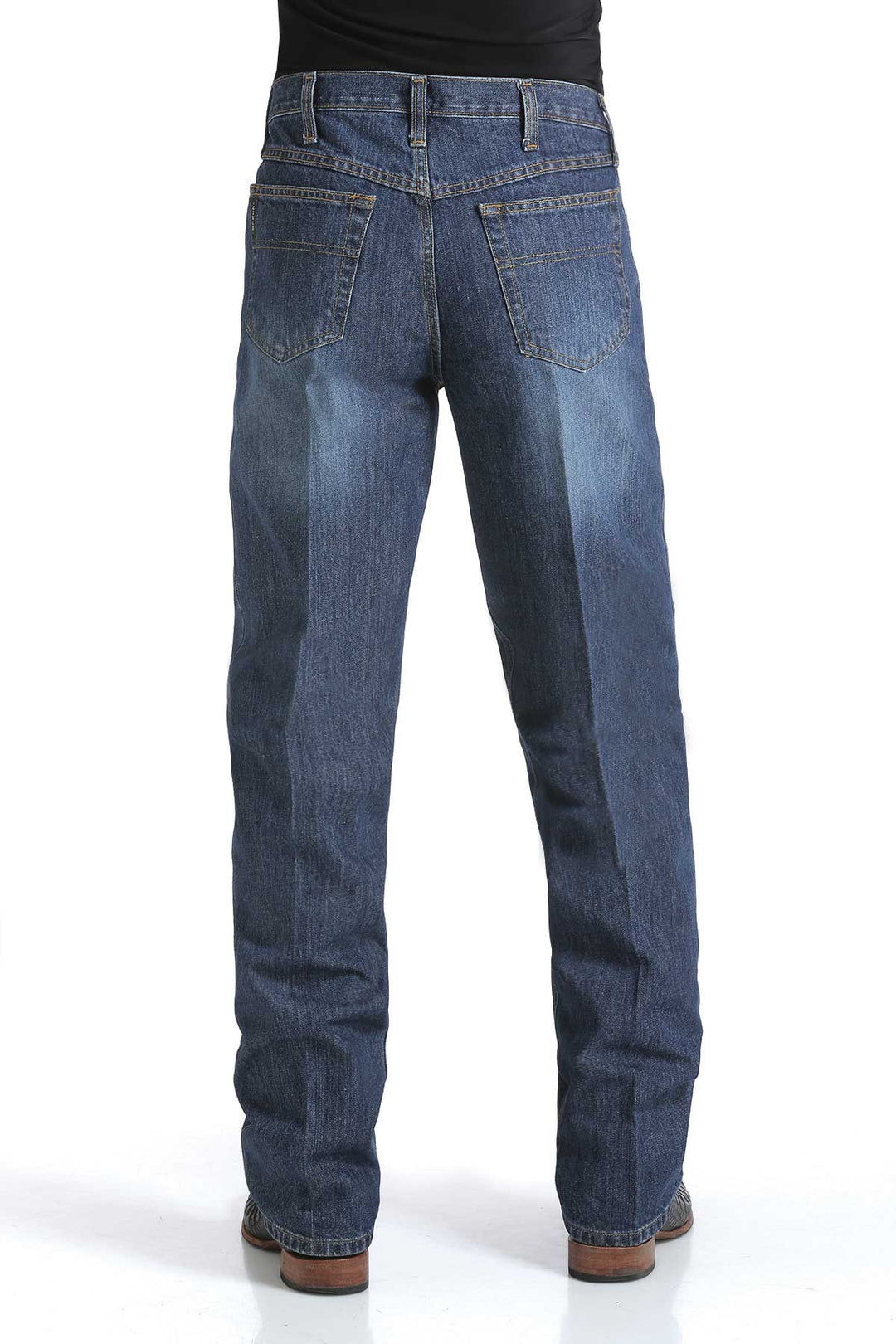 Cinch Mens Black Label Dark Jeans