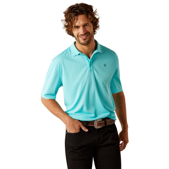 Ariat Mens Aqua TEK Polo