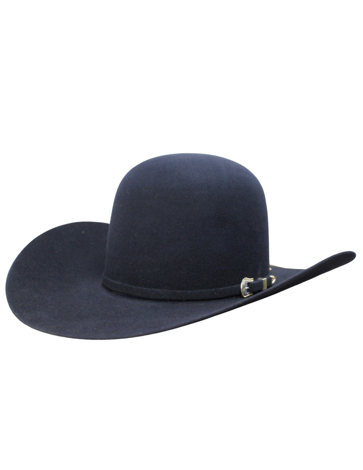 American Hat Company Mens 10X Open Crown Midnight Blue  Felt Hat