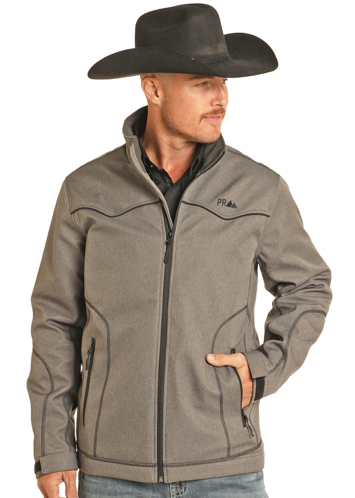 Panhandle Mens Charcoal Rodeo Jacket