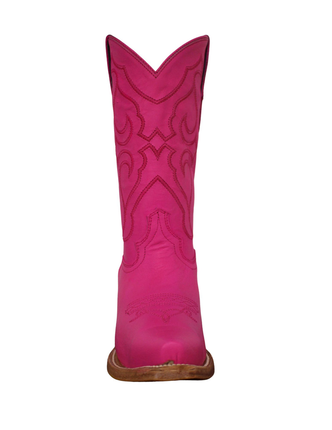 Corral Girls Fuchsia 10" Leather And Embroidery Boots