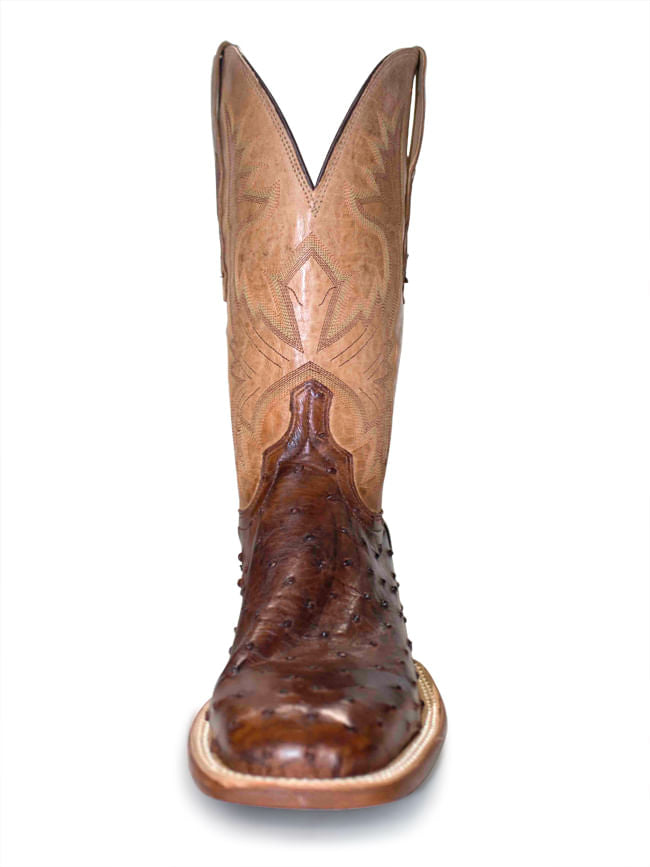 Men's Lucchese Antique Saddle Full Quill Ostrich