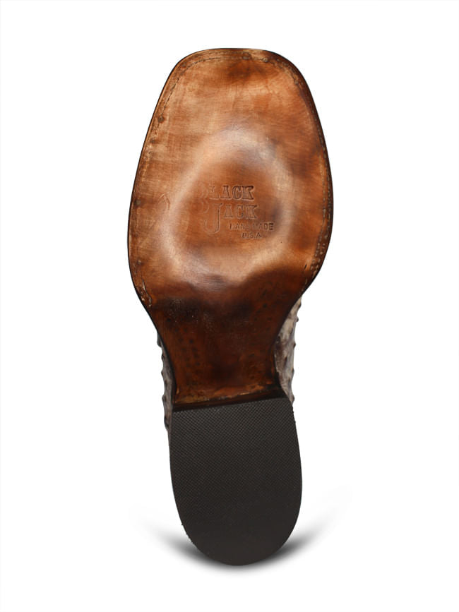 Black Jack Mens The Sendona Ostrich Kango Boots