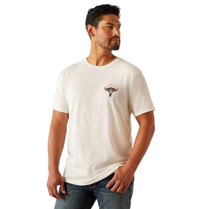 Ariat Mens White Mexicali T-Shirt