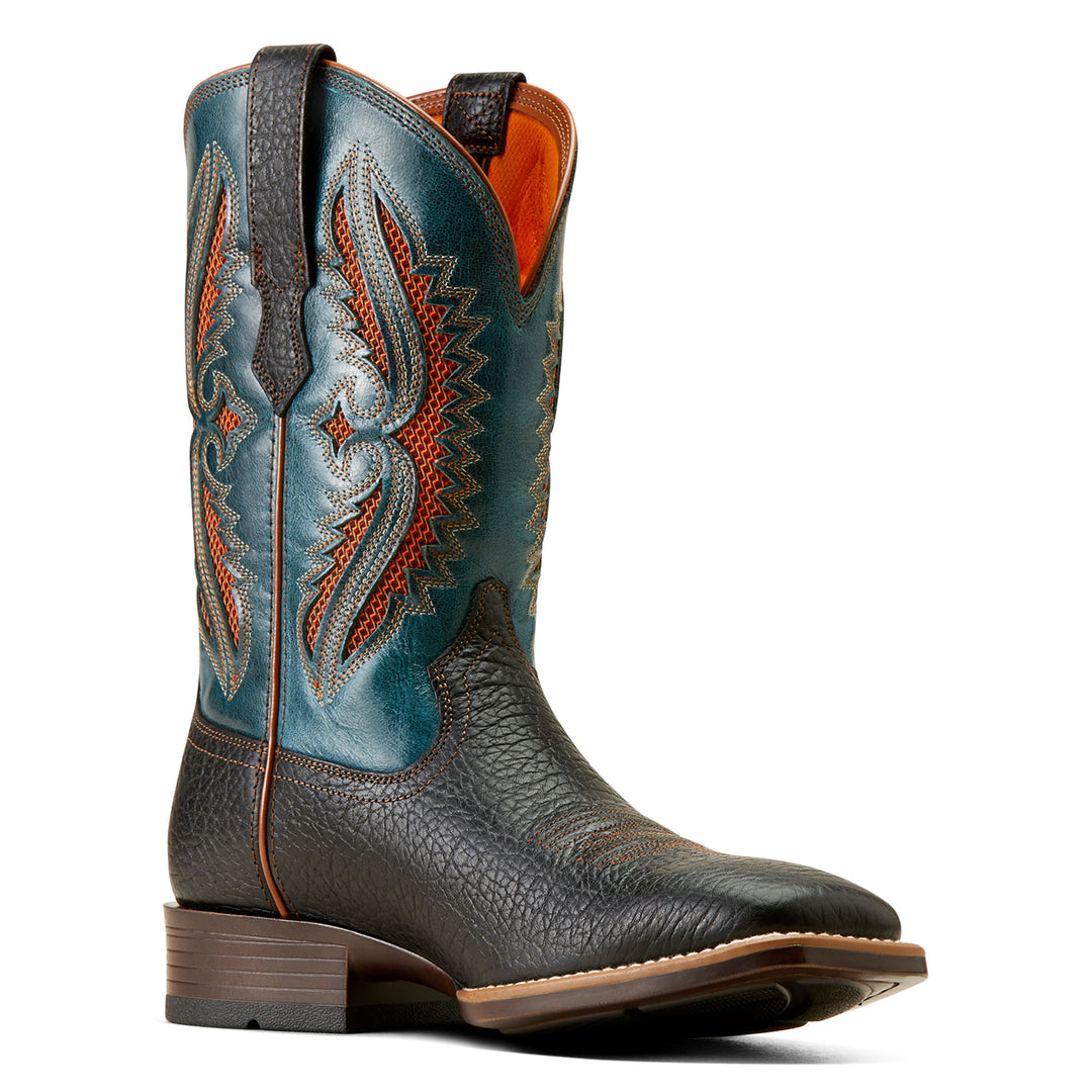 Ariat Mens Black Turquoise Venttek Boots