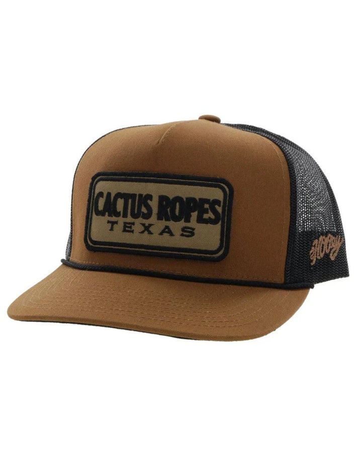 Hooey Mens Tan Cactus Ropes Cap