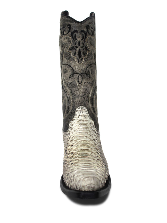 Ladies Corral Natural Python Print  Boots